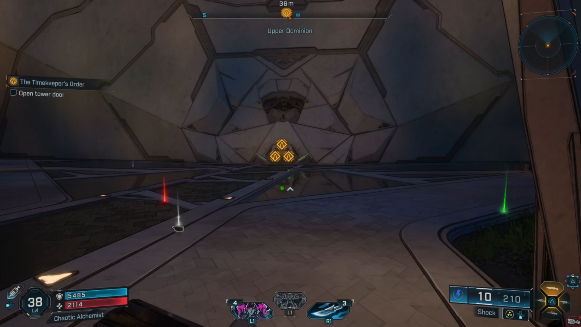 Beyond this door lies the final boss(es) (Image via 2K Games)