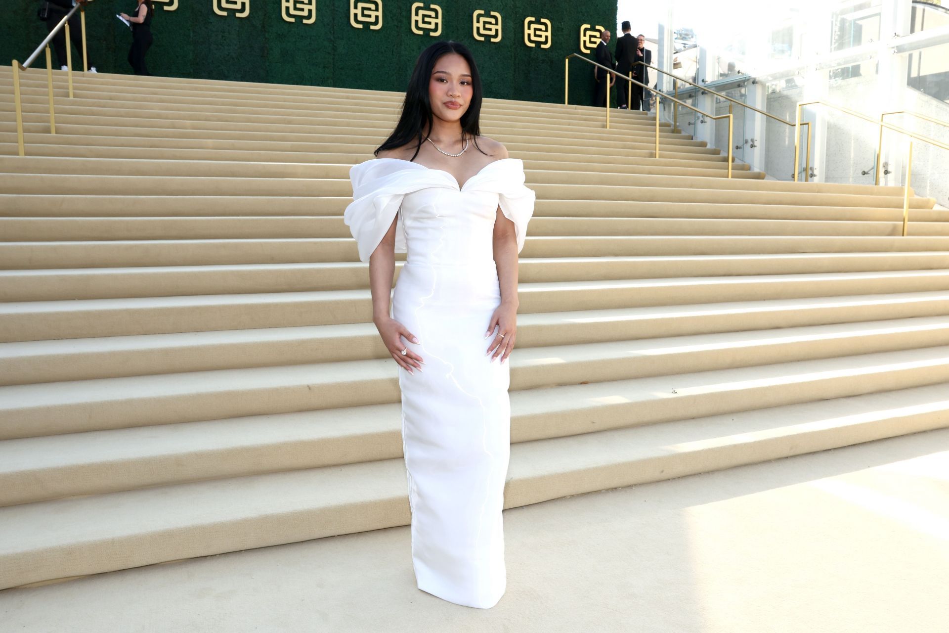 Suni Lee at the Gold House 4th Annual Gold Gala in Los Angeles, California. (Photo by Getty Images)