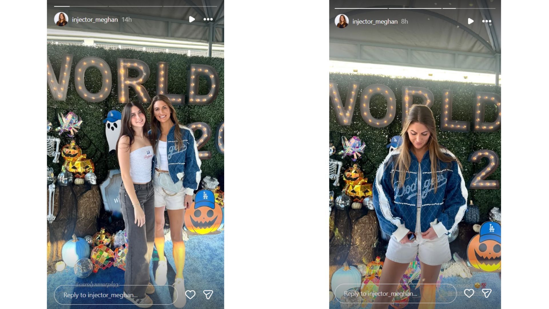 Tyler Glasnow's fiancée Meghan Murphy's commented on Freddie Freeman's wife Chelsea's Instagram post (Source: Instagram @chelseafreeman5)