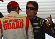Former Hendrick Motorsports teammates Dale Earnhardt Jr. (L) and Jeff Gordon (R) - Source: Imagn