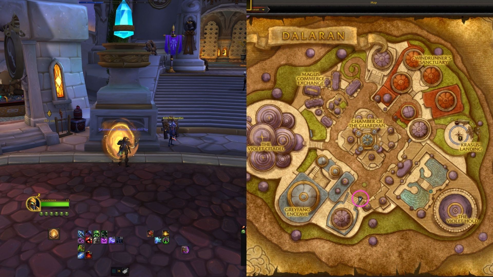 You have a bit of work to do before you can go see the sights at the Infinite Bazaar (Image via Blizzard Entertainment)