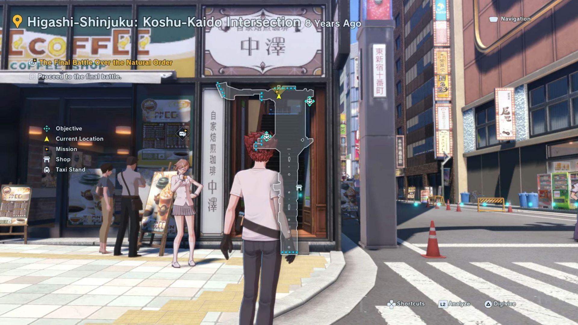 Head inside to find Etemon piece number 5 in Digimon Story Time Stranger (Image via Bandai Namco Entertainment | Youtube: Ventus SGN)