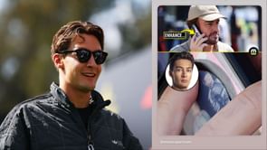 George Russell drops 3-word reaction to Fernando Alonso having his picture on his phonecase
