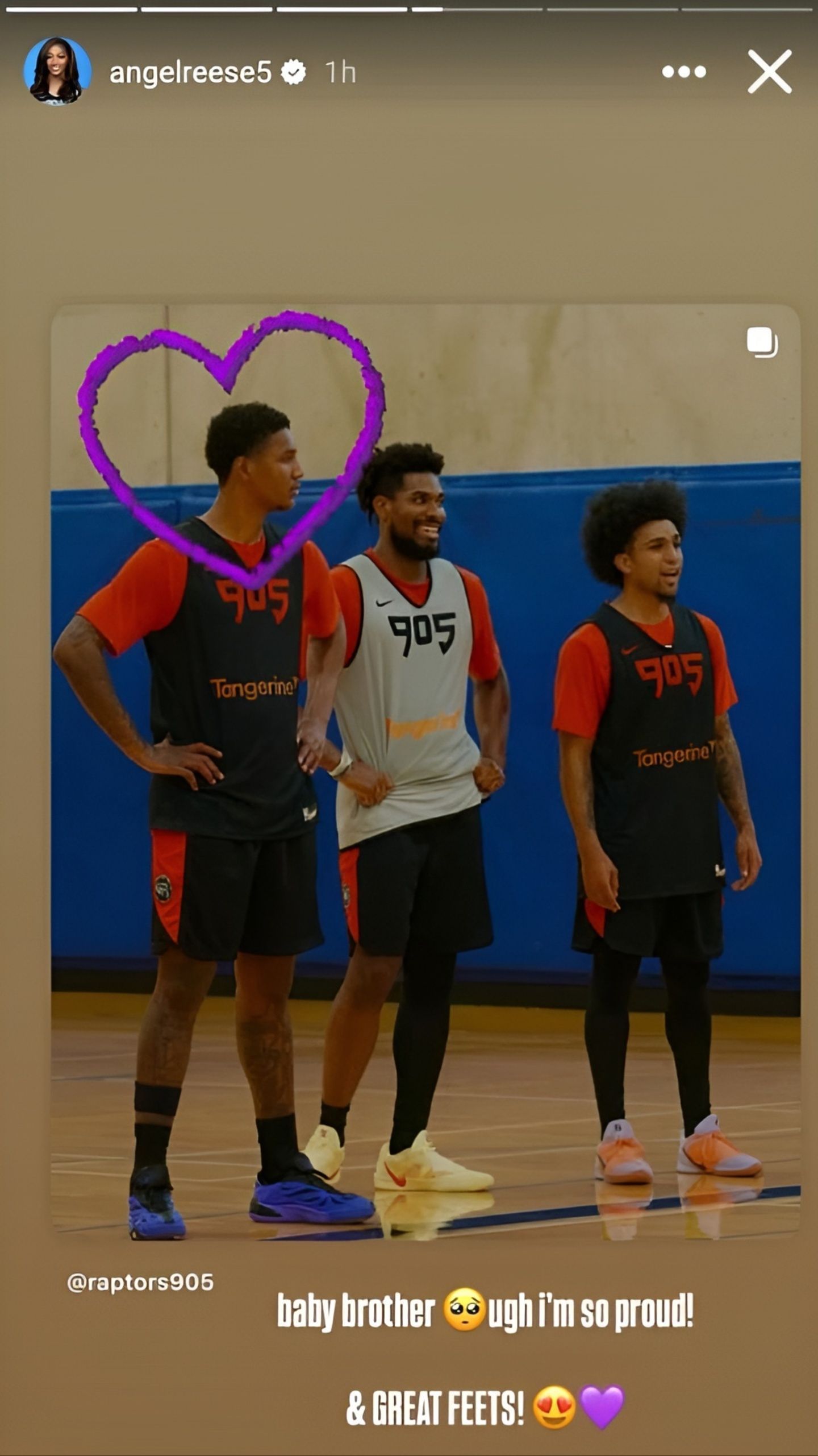[Picture Credit: IG/@angelreese5]