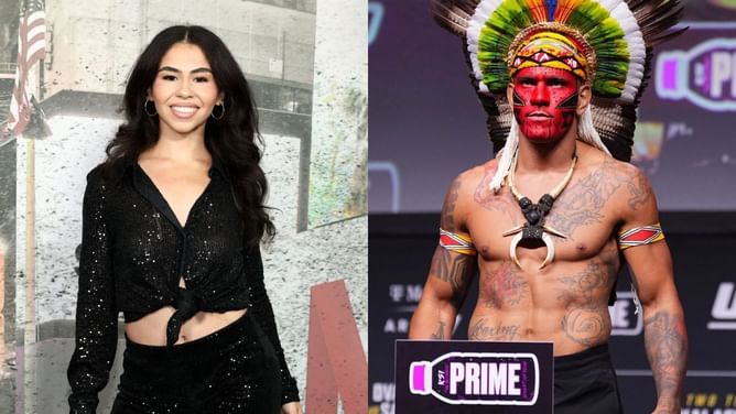 Bobby Miller's girlfriend Natalie Loureda 2-word take on Alex Pereira effect ahead of UFC 320