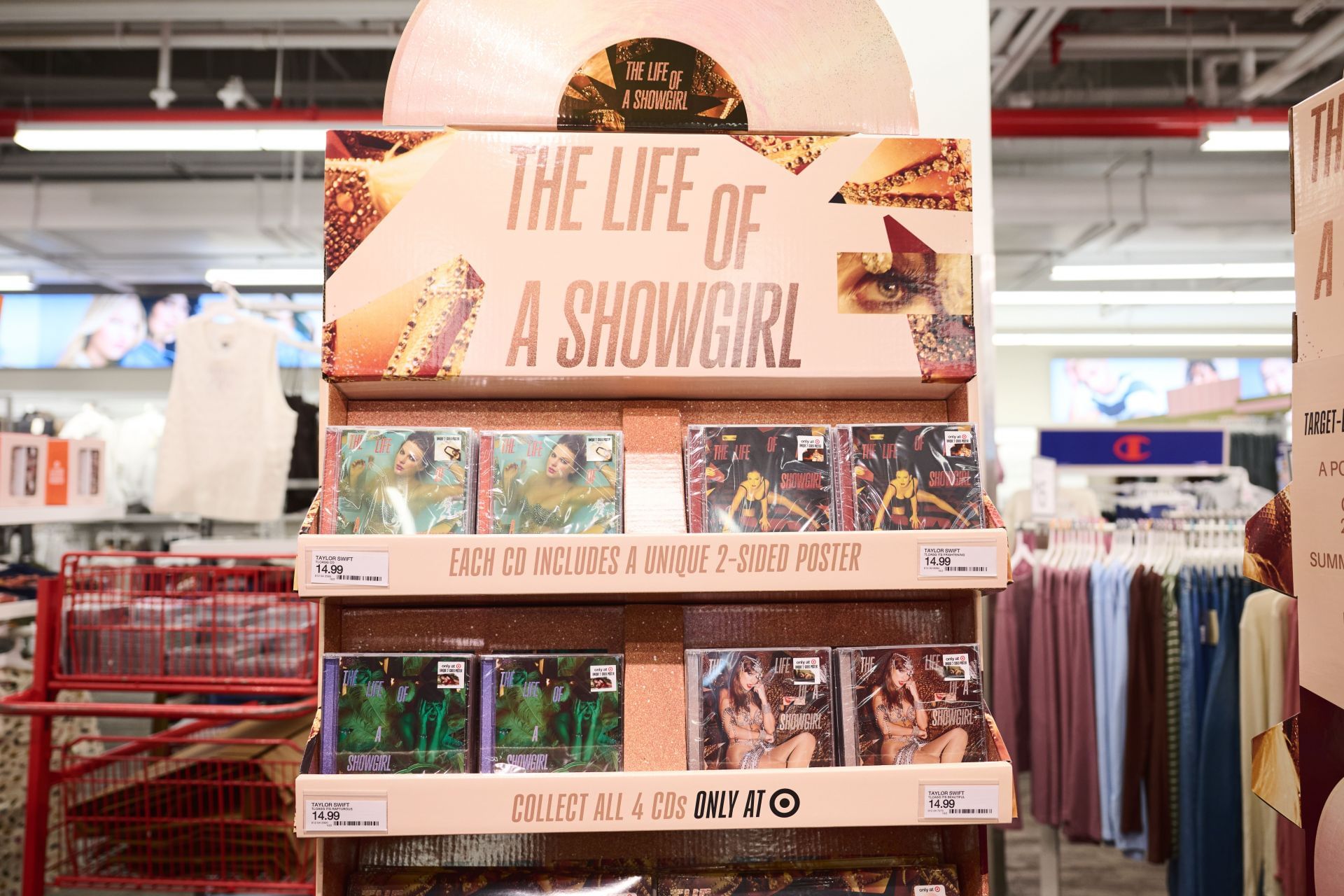 Fans Line Up At Target For Midnight Release Of Taylor Swift&#039;s New Album -(Image via Getty)