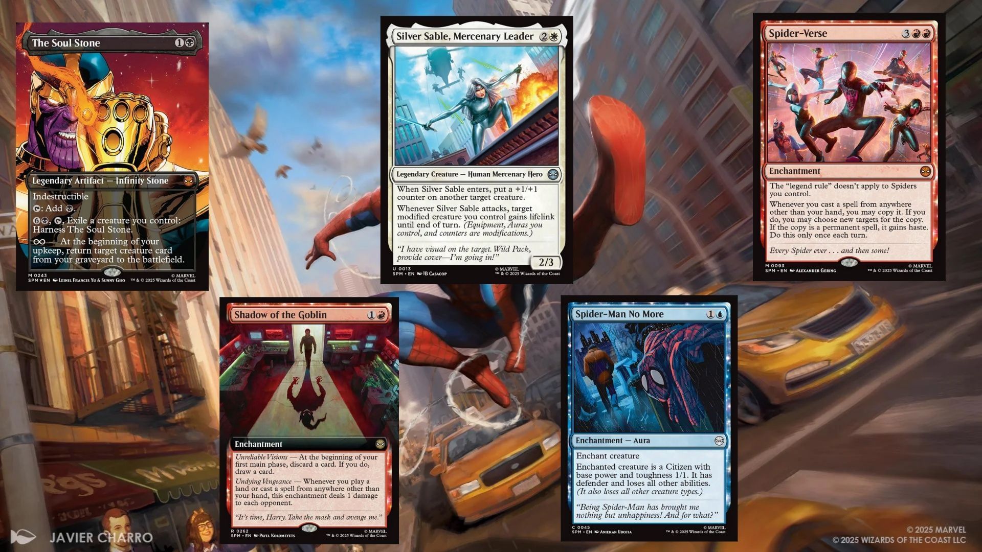 A selection of my favorite cards from this set based on rarity (Image via Wizards of the Coast)