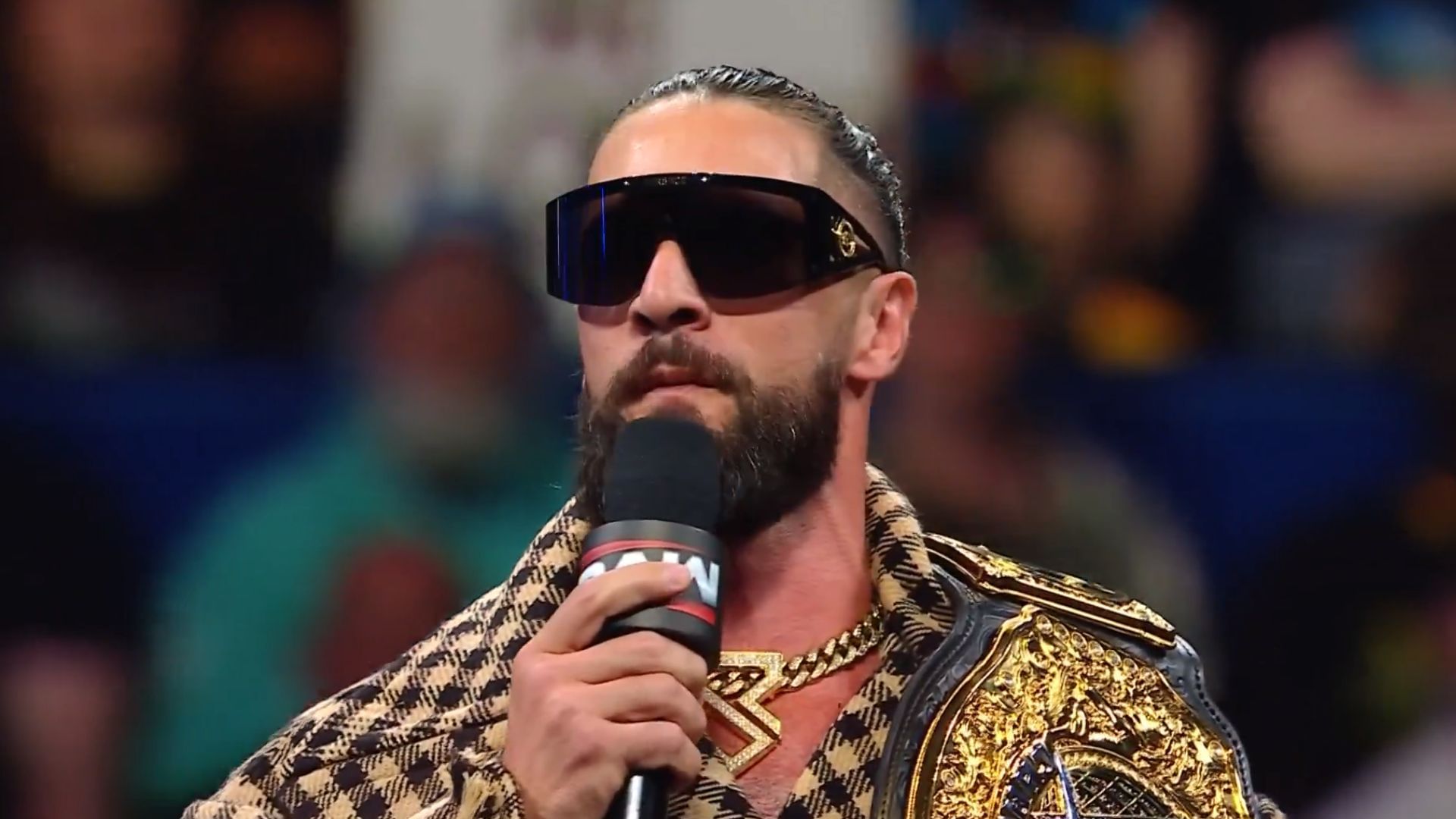 Seth Rollins on RAW [Image credits: WWE