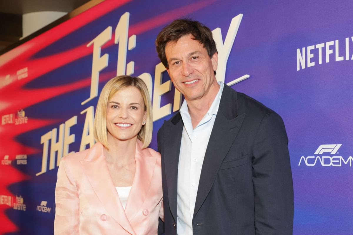 Toto Wolff shares emotional message for wife Susie Wolff after missing Mexico GP for her F1 memoir's release