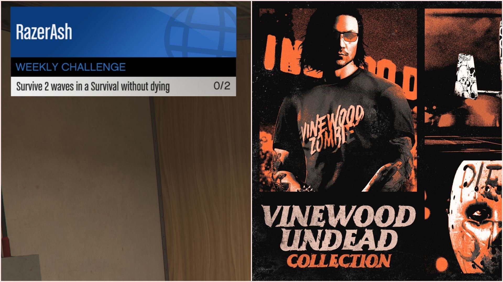 Various Halloween-related weekly challenges will arrive this month (Image via Sportskeeda Gaming // Rockstar Games)