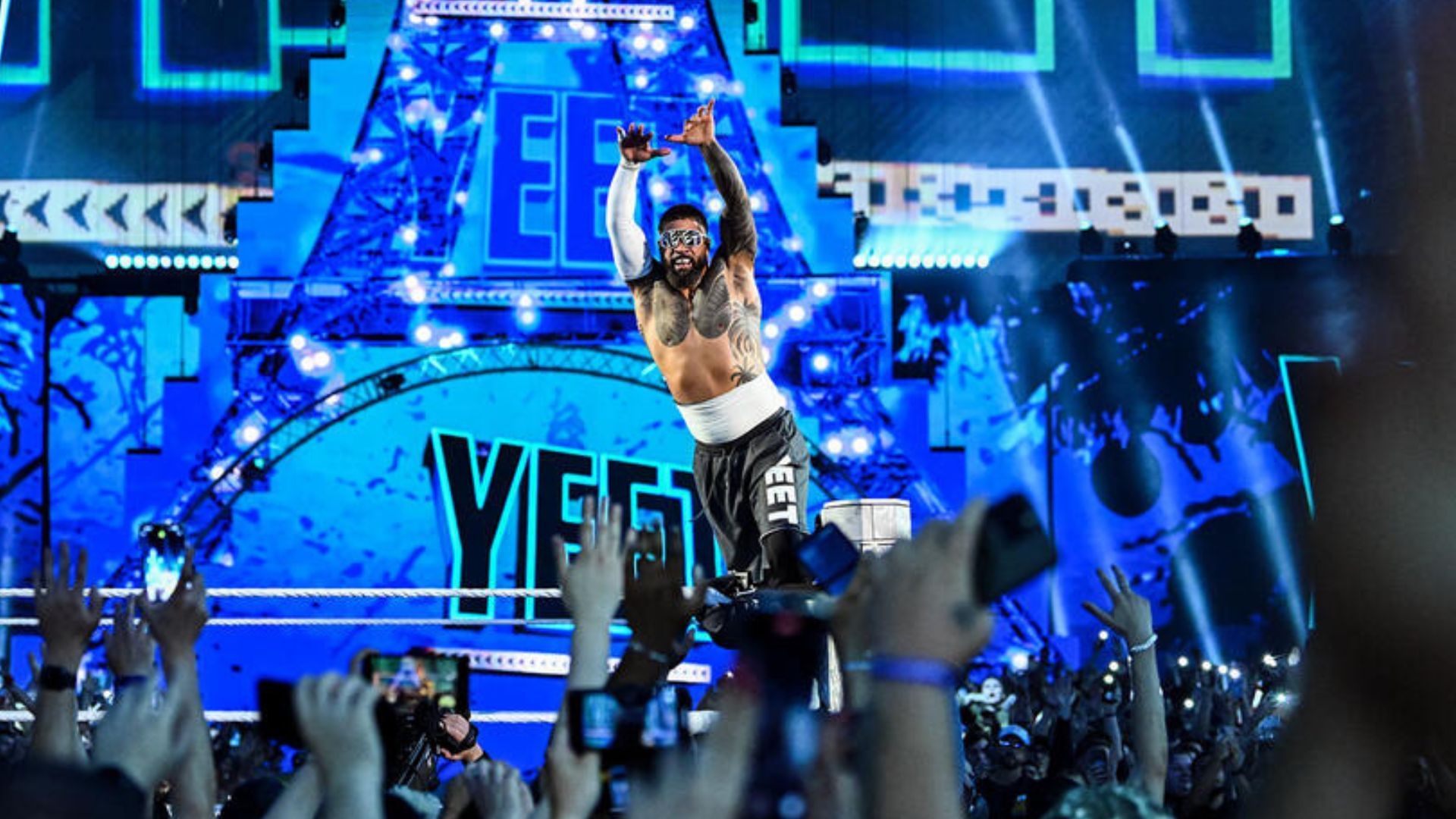 Jey Uso at WWE Clash in Paris 2025! [Image credit: WWE.com]