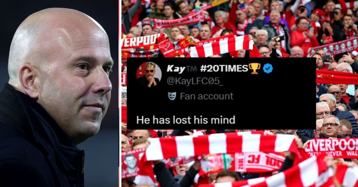 Liverpool fans not happy with starting XI