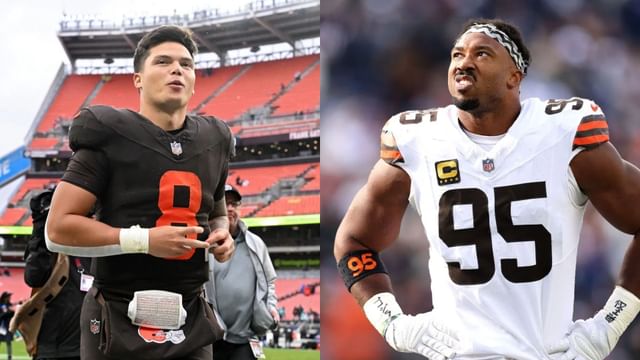 Myles Garrett sounds off on Dillon Gabriel-led offense after Browns DE's 5-sack game goes in vain vs. Patriots
