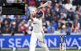"Humaare superstar" - Cricket fraternity extends birthday wishes as Rishabh Pant turns 28