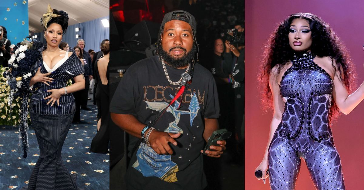 Nicki Minaj, DJ Akademiks and Megan Thee Stallion
