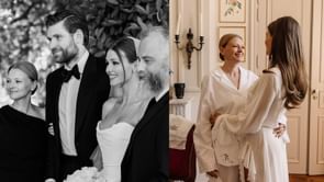 "I couldn’t stop crying": Leon Draisaitl's mother-in-law Chantal drops never-before-seen pictures from his French wedding