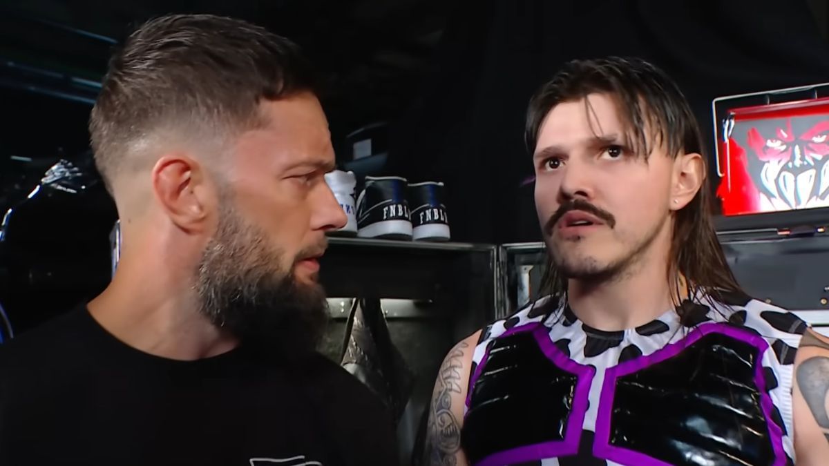 Dominik Mysterio and Finn Balor. [Image via WWE YouTube]