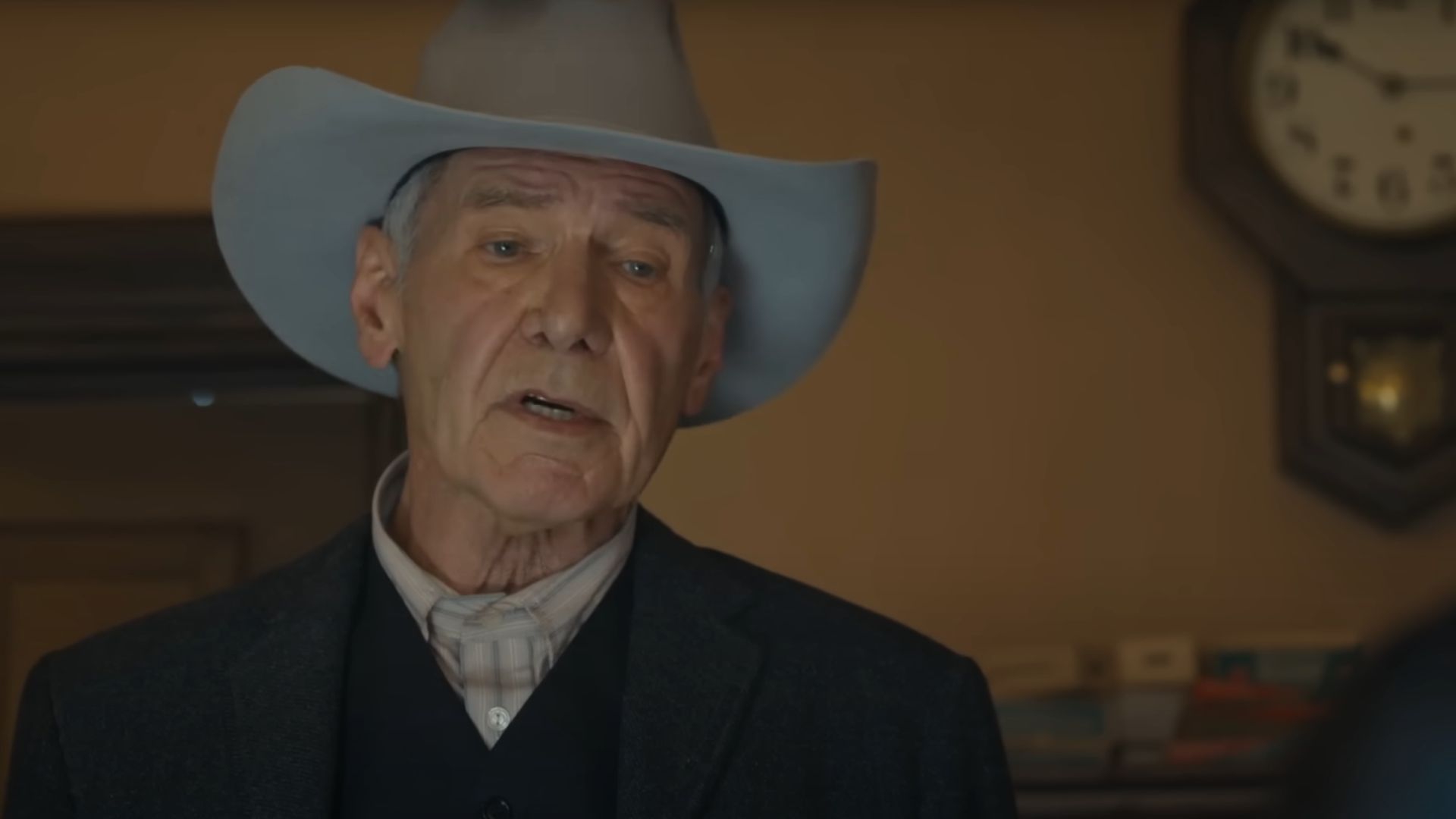 Harrison Ford is the patriarch in the show (Image via YouTube/Paramount+)