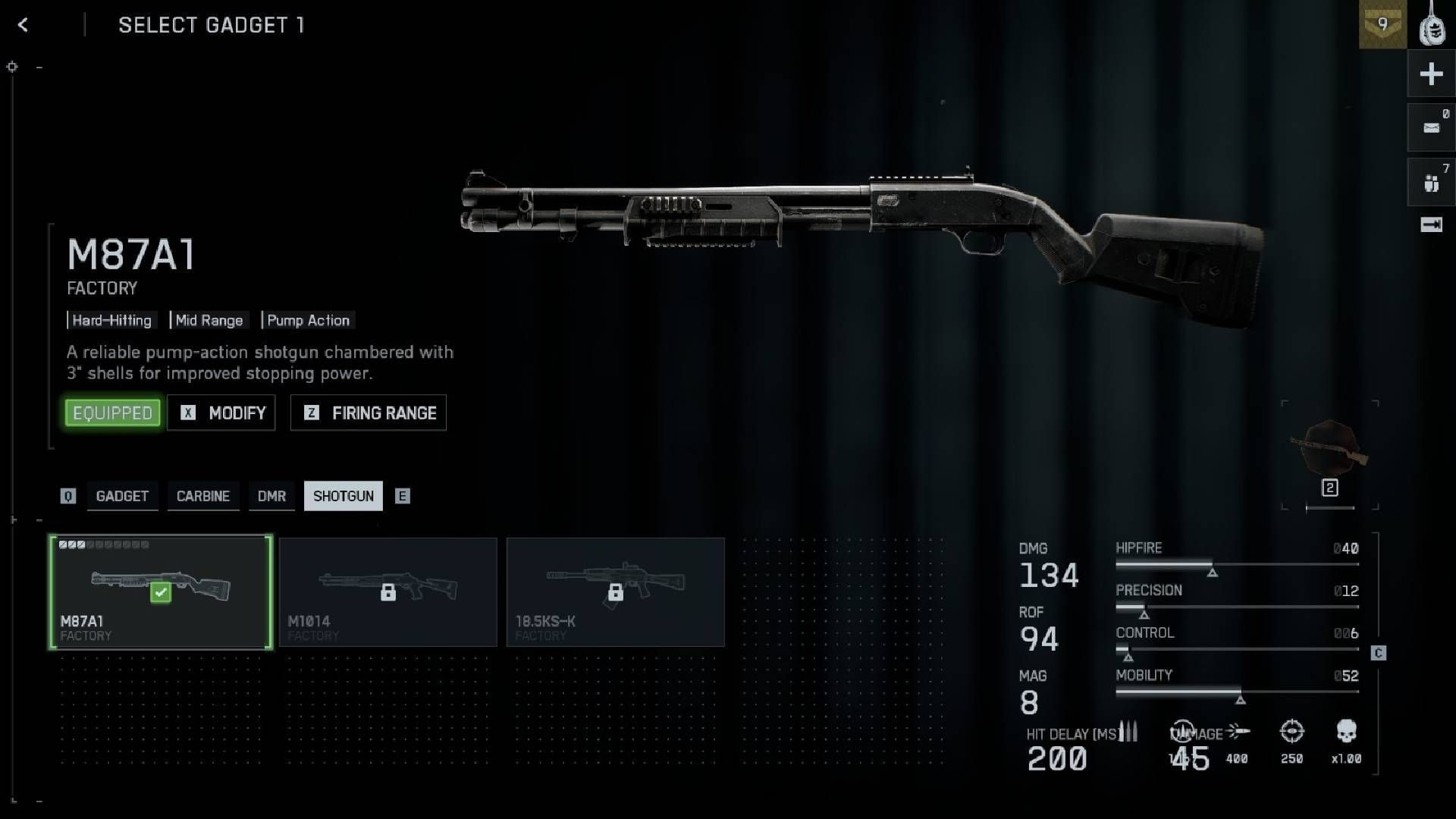 M87A1 Shotgun can be considered as the secondary weapon in Battlefield 6 (Image via Sportskeeda Gaming || EA)