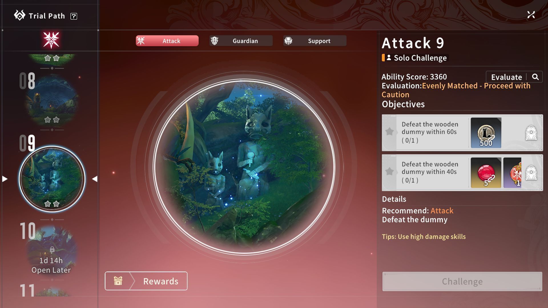 Trial Path 9 (Image via A Plus) 