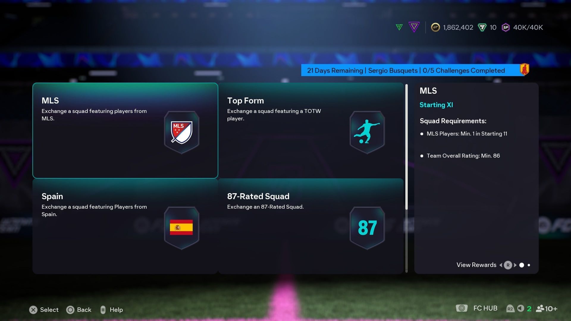 The requirements (Image via EA Sports)