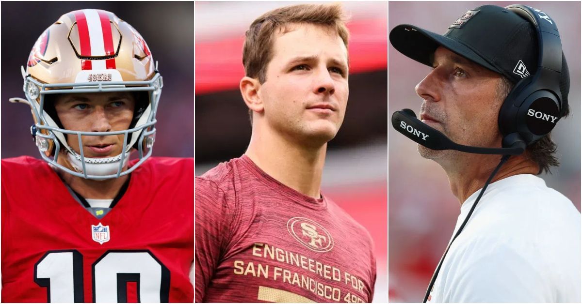 Kyle Shanahan gives cautious Brock Purdy update as Mac Jones suffers knee contusion ahead of Giants vs. 49ers Week 9 game