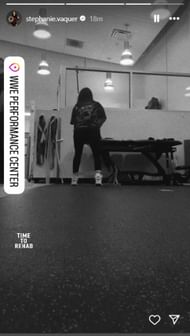 Stephanie could have injured herself