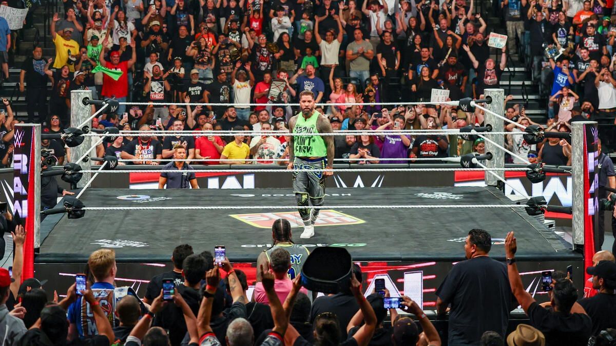 Jey Uso on RAW (Picture courtesy: WWE.com)