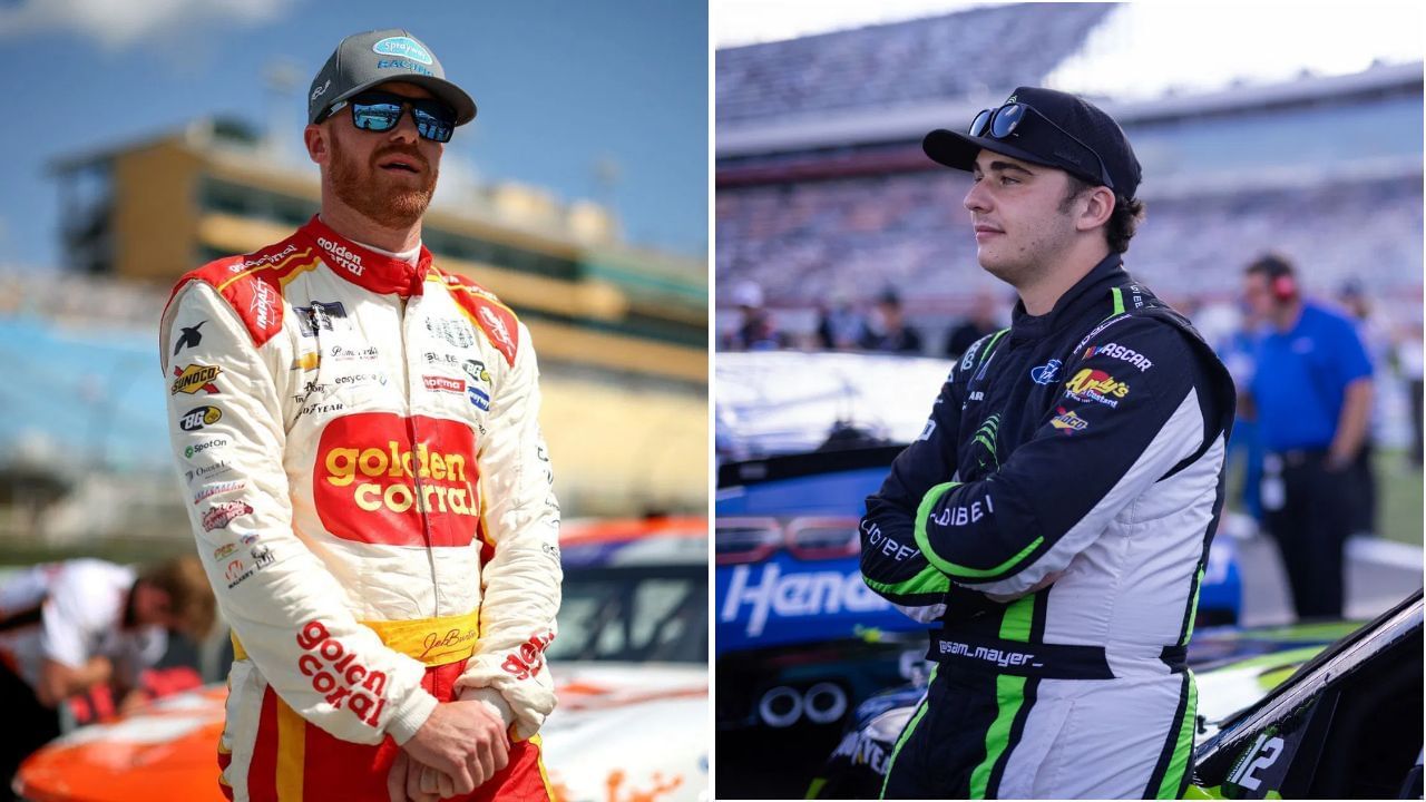 In Picture: Jeb Burton and Sam Mayer. Credit: Getty Images