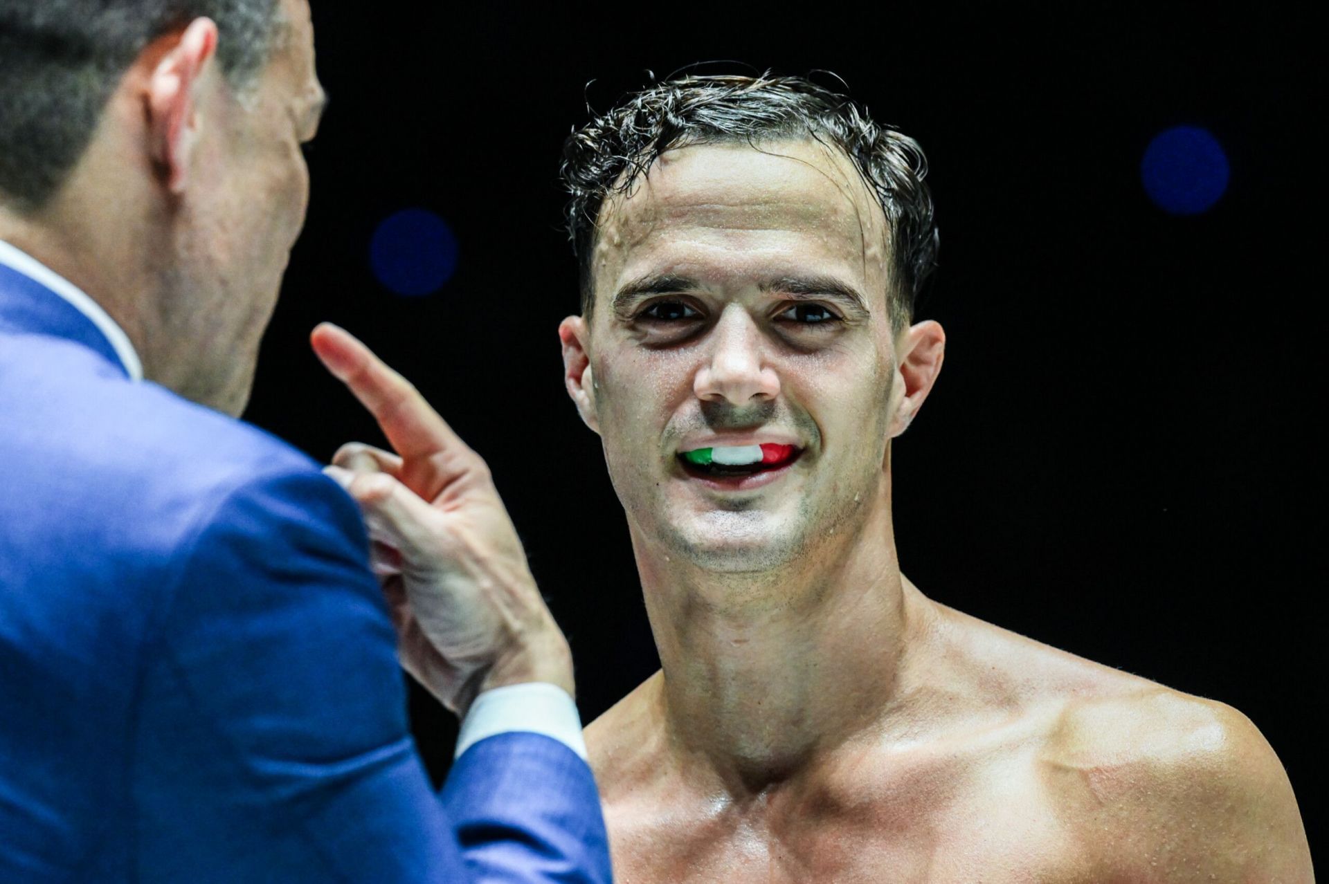 (Pictured) ONE interim strawweight kickboxing world champion Jonathan Di Bella. [Image: ONE Championship]