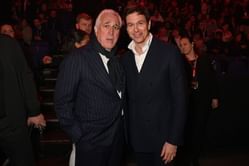 Picture: Toto Wolff spotted having a discussion with Aston Martin kingpin Lawrence Stroll