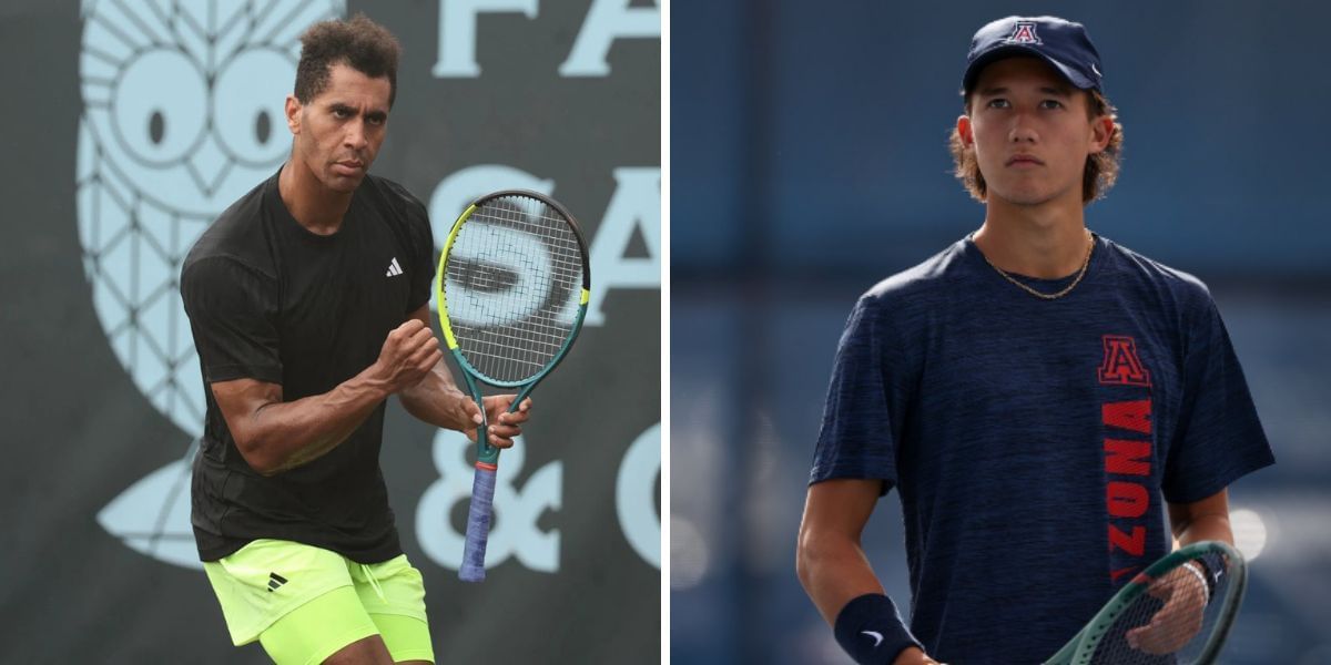 Michael Mmoh (L) vs Jay Dylan (R) preview, (Source: Getty Images, Instagram)