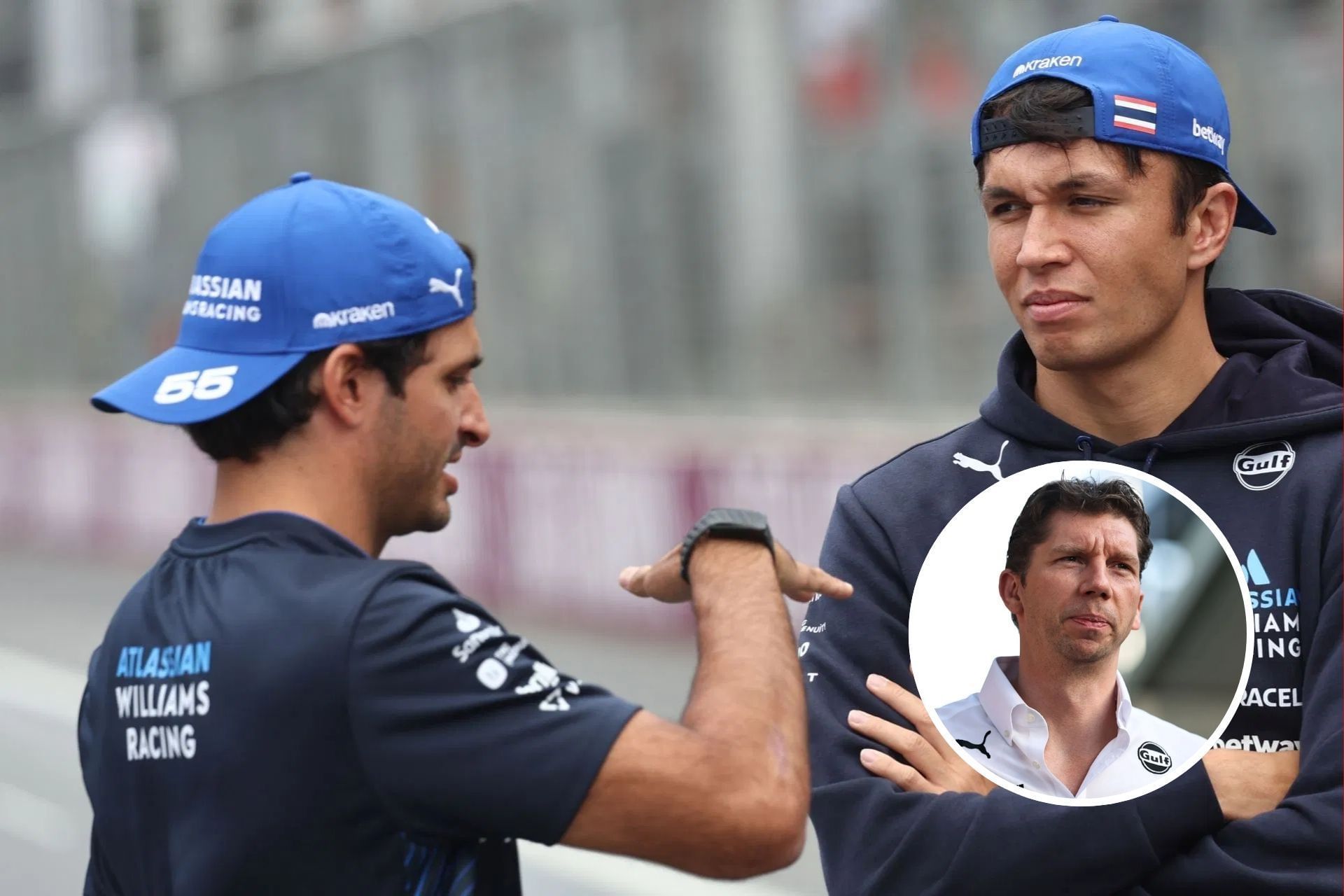 Williams team boss reveals how Carlos Sainz acted as a &quot;reference&quot; to improve Alex Albon