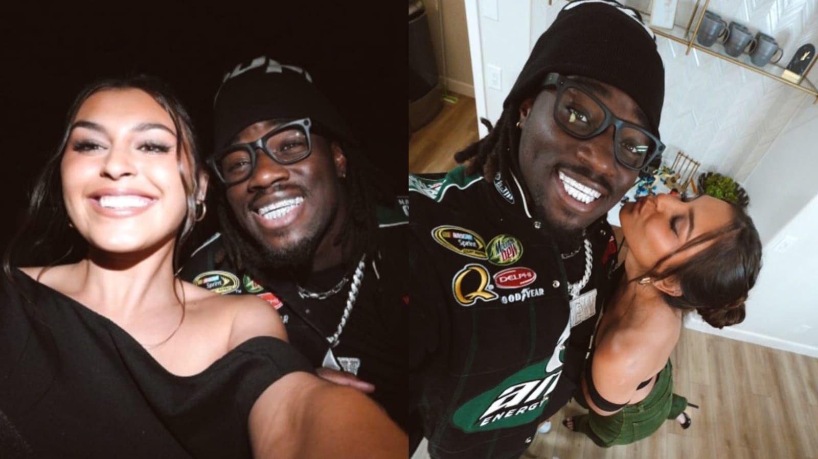 Shemar Stewart and Grace Uribe (Image credit: Instagram/@gracebelleuribe)