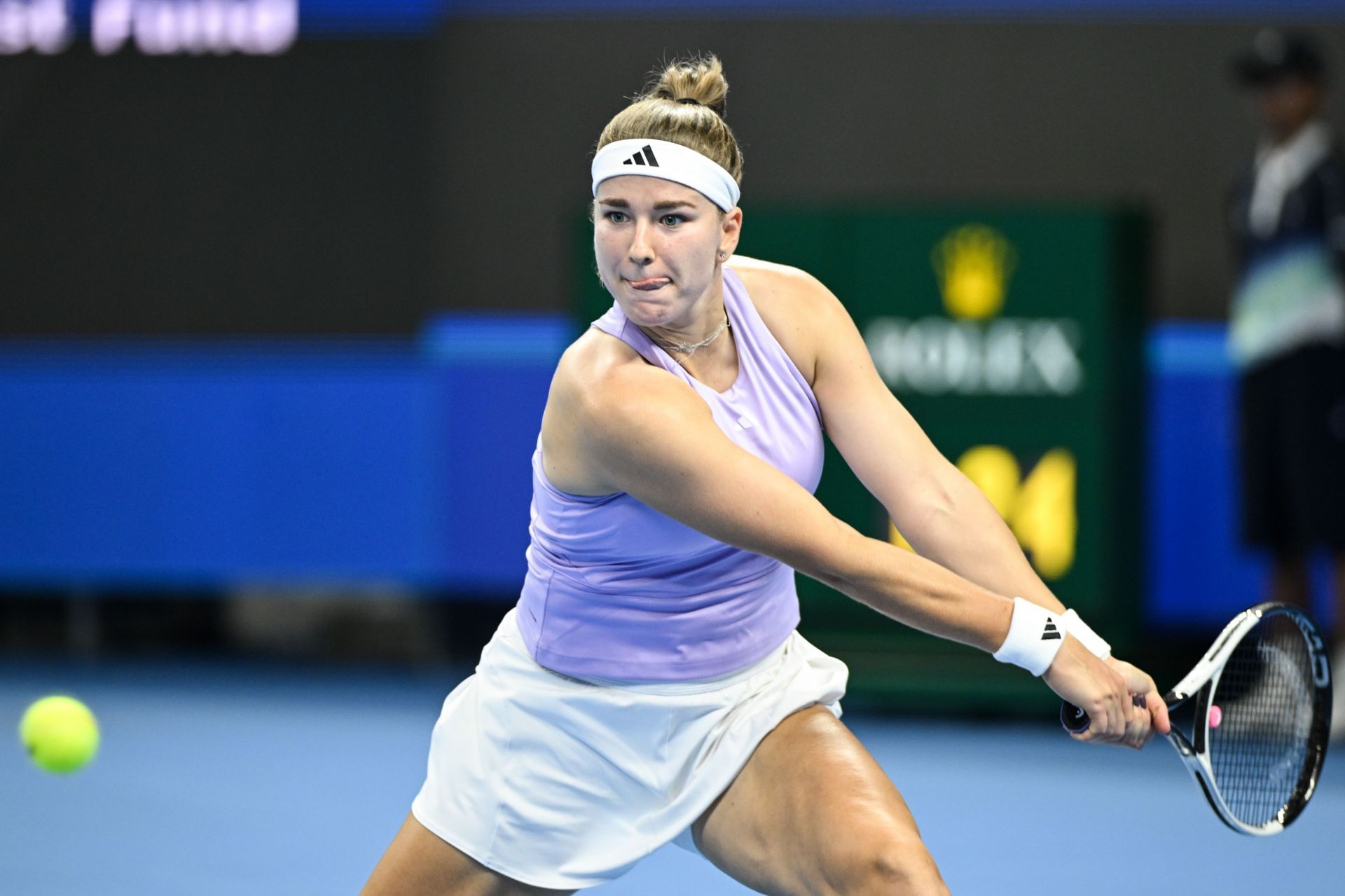 Muchova at the 2025 China Open - Day 9 - Source: Getty