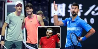 "This is not Taylor Fritz";"So embarrassing" - Fans appalled by 'disgusting' Six Kings Slam poster ft. Carlos Alcaraz, Jannik Sinner, Novak Djokovic