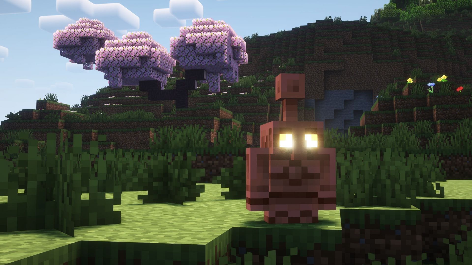 Minecraft 1.21.9 The Copper Age can now be played with shaders (Image via Sportskeeda Gaming || Mojang Studios)
