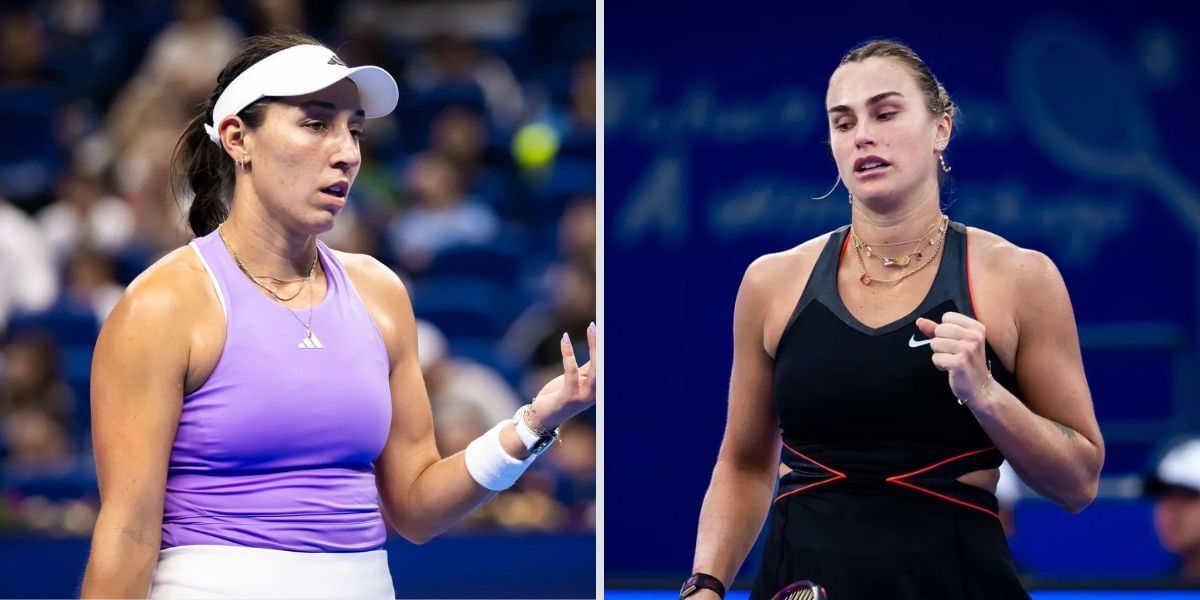 Jessica Pegula and Aryna Sabalenka - Wuhan Open - Image Source: Getty 