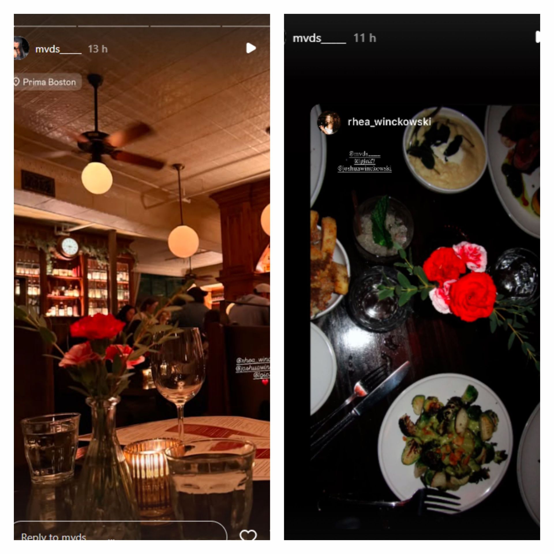 Lucas Giolito&#039;s girlfriend, Madalana, shared stories. (mvds_____/Instagram)