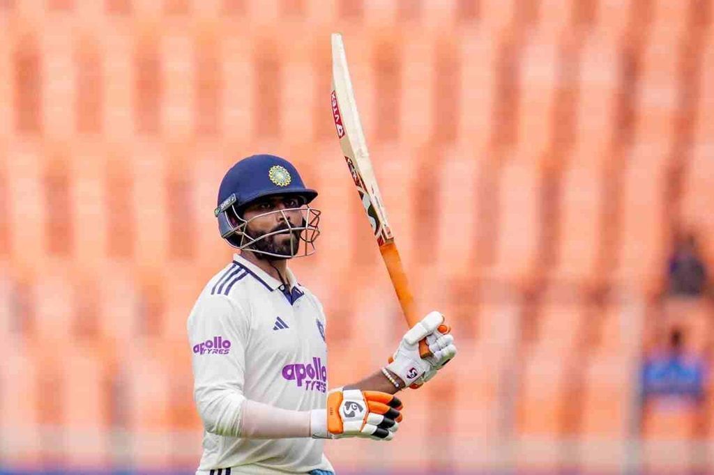 Ravindra Jadeja scored an unbeaten century in the first Test against the West Indies. [P/C: BCCI]
