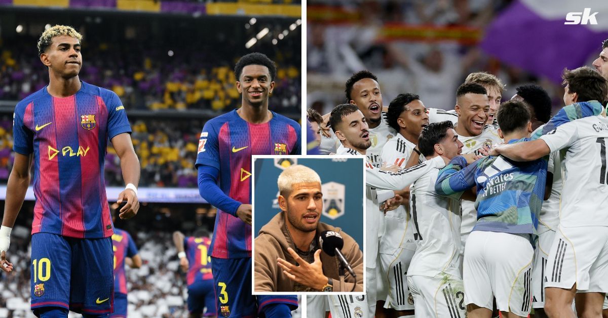 Carlos Alcaraz&rsquo;s prediction on El Clasico result and goals goes viral after Real Madrid beat Barcelona