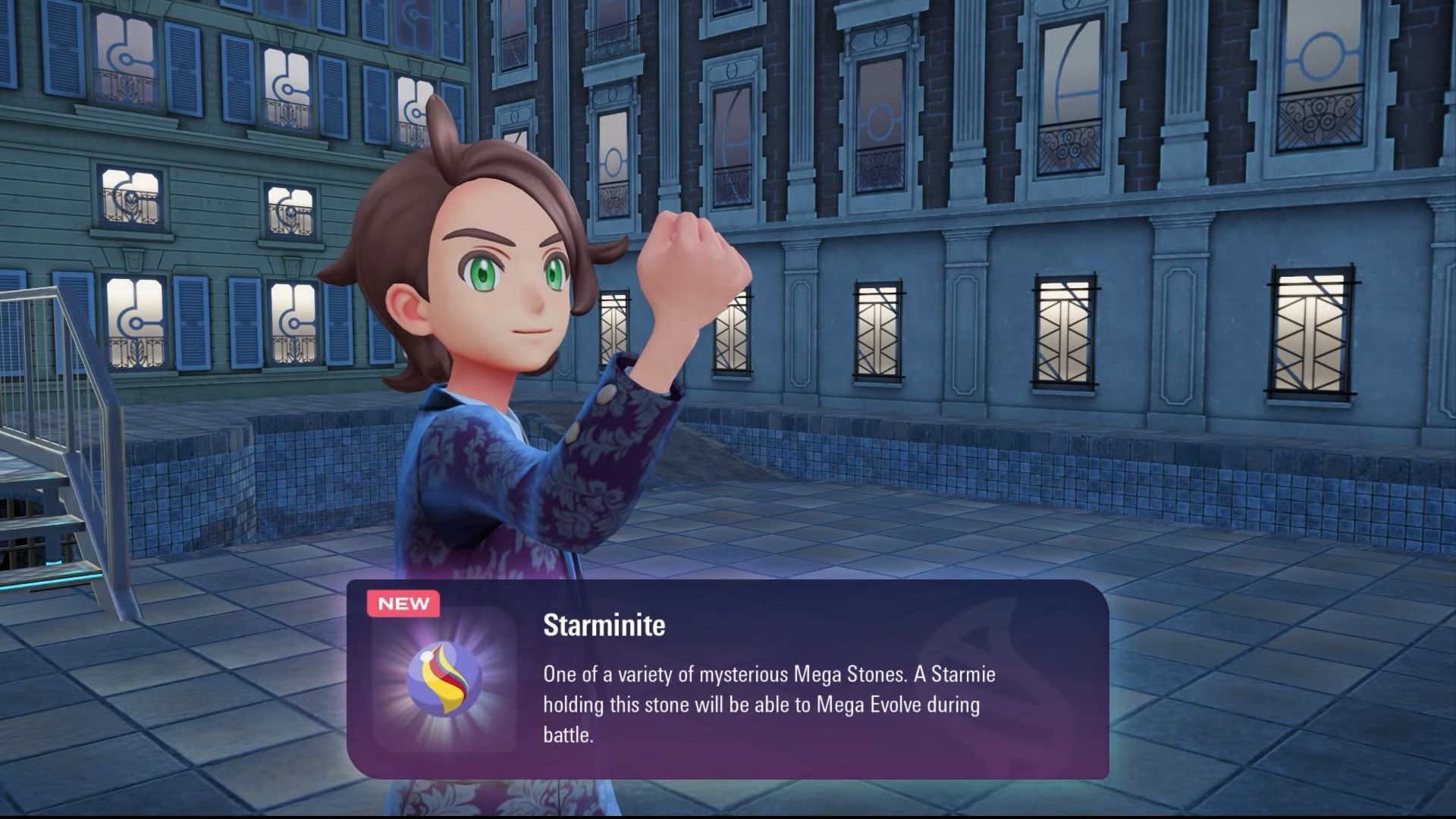 Reward for defeating Rogue Mega Starmie in Pokemon Legends Z-A (Image via YouTube/@ReleaseFire)