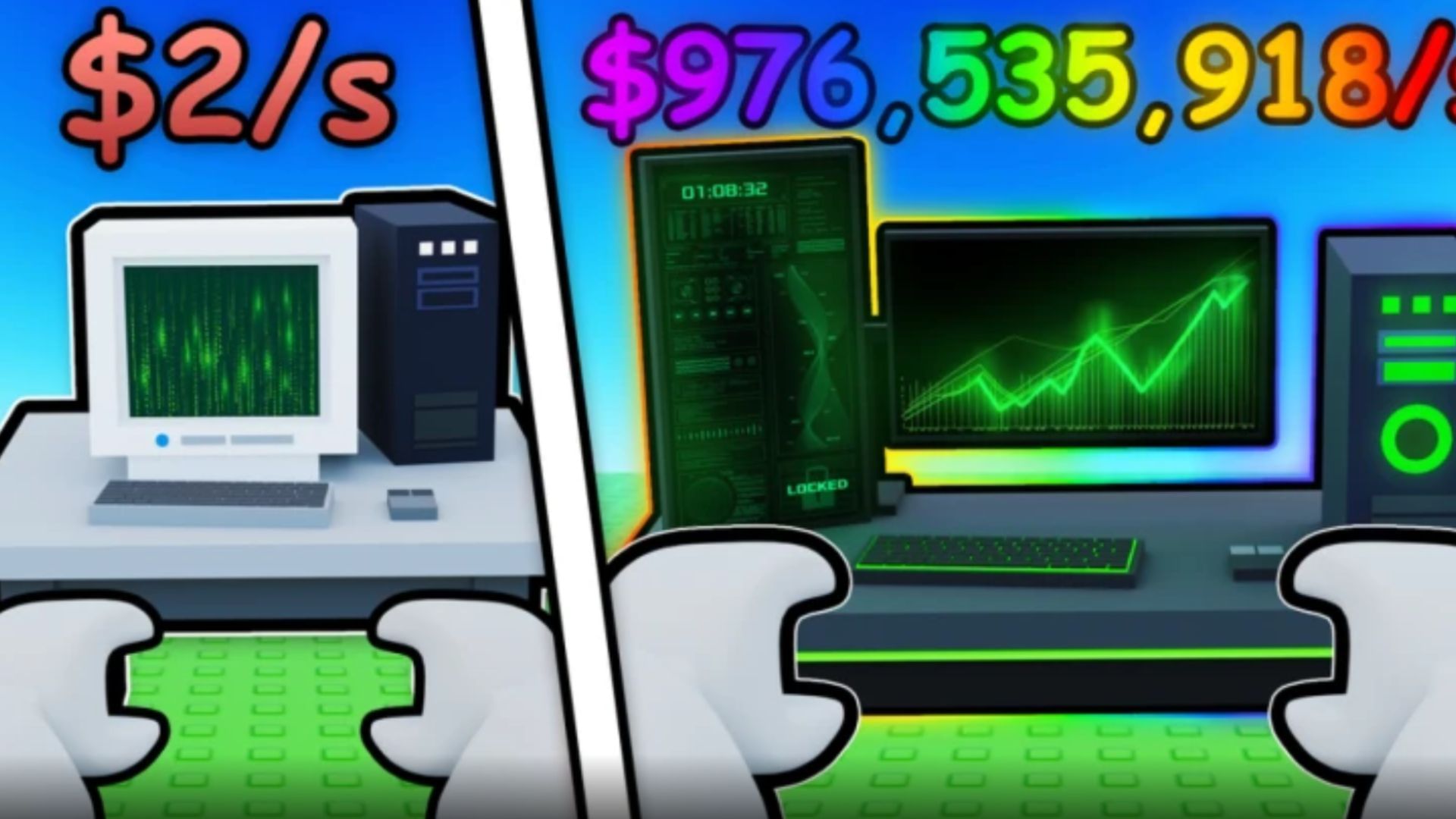 Items from the shop are restocked every 5 minutes (Image via Roblox)