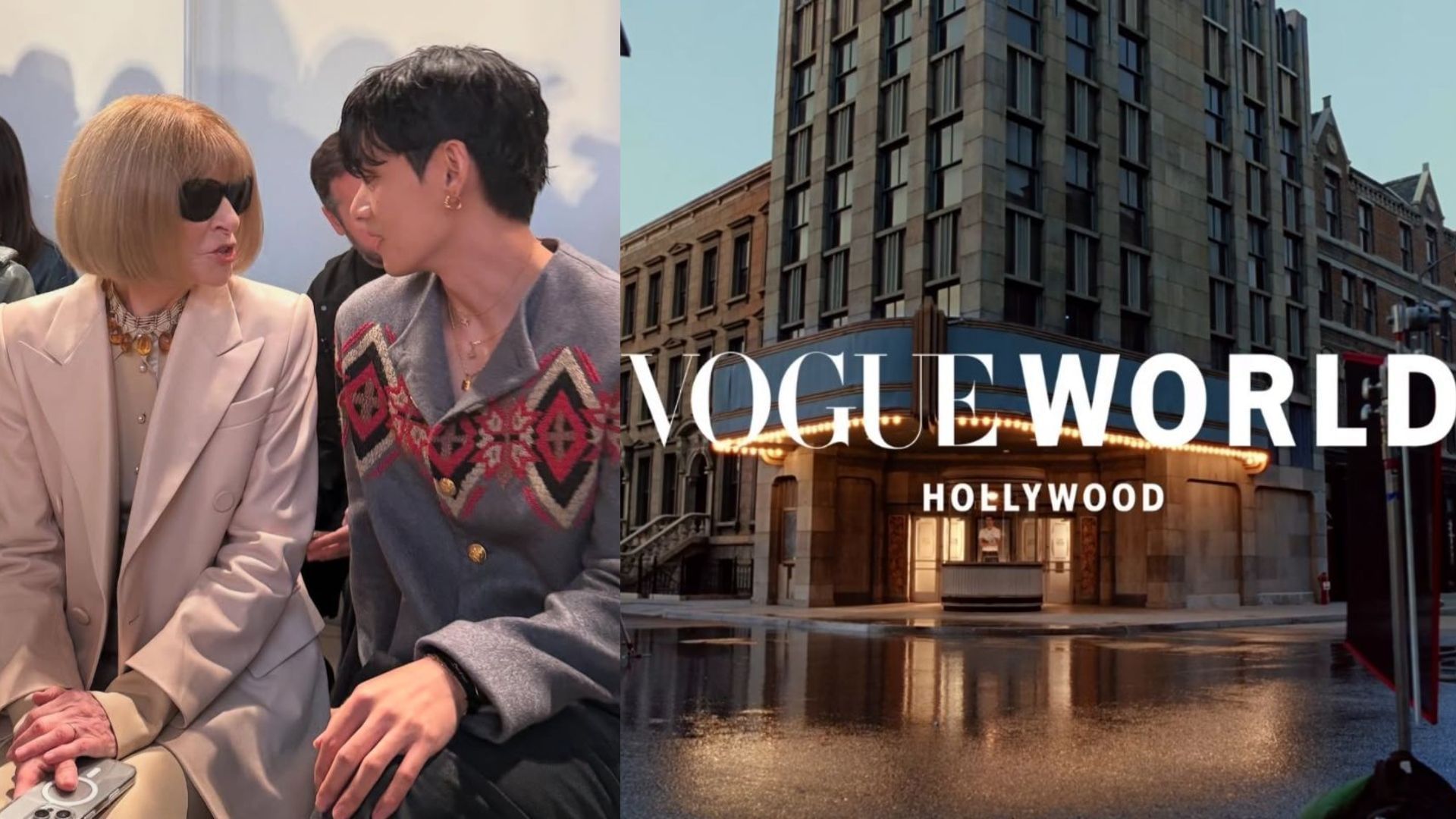 Anna Wintour&rsquo;s invitation for Taehyung to attend Vogue World: Hollywood (Image via Instagram/@thv)