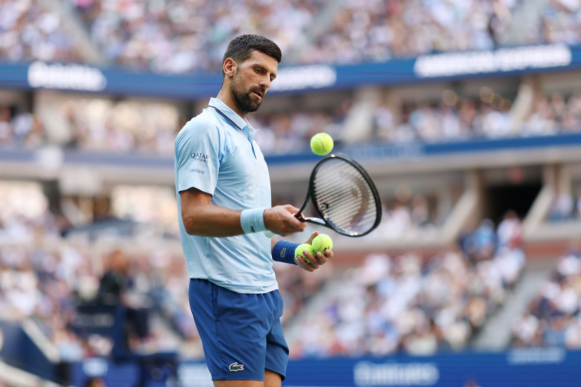 Novak Djokovic at the 2025 US Open&mdash;Day 13 - Source: Getty