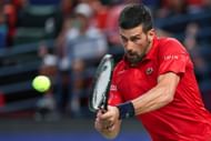 Tennis player Novak Djokovic at the 2025 Shanghai Rolex Masters - Day 9 - Source: Getty