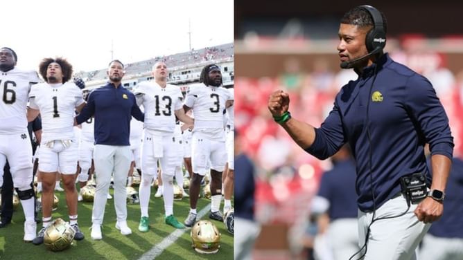 "Irish are in a weird spot right now": CFB insider critical assessment of Marcus Freeman after tumultuous start to 2025 season