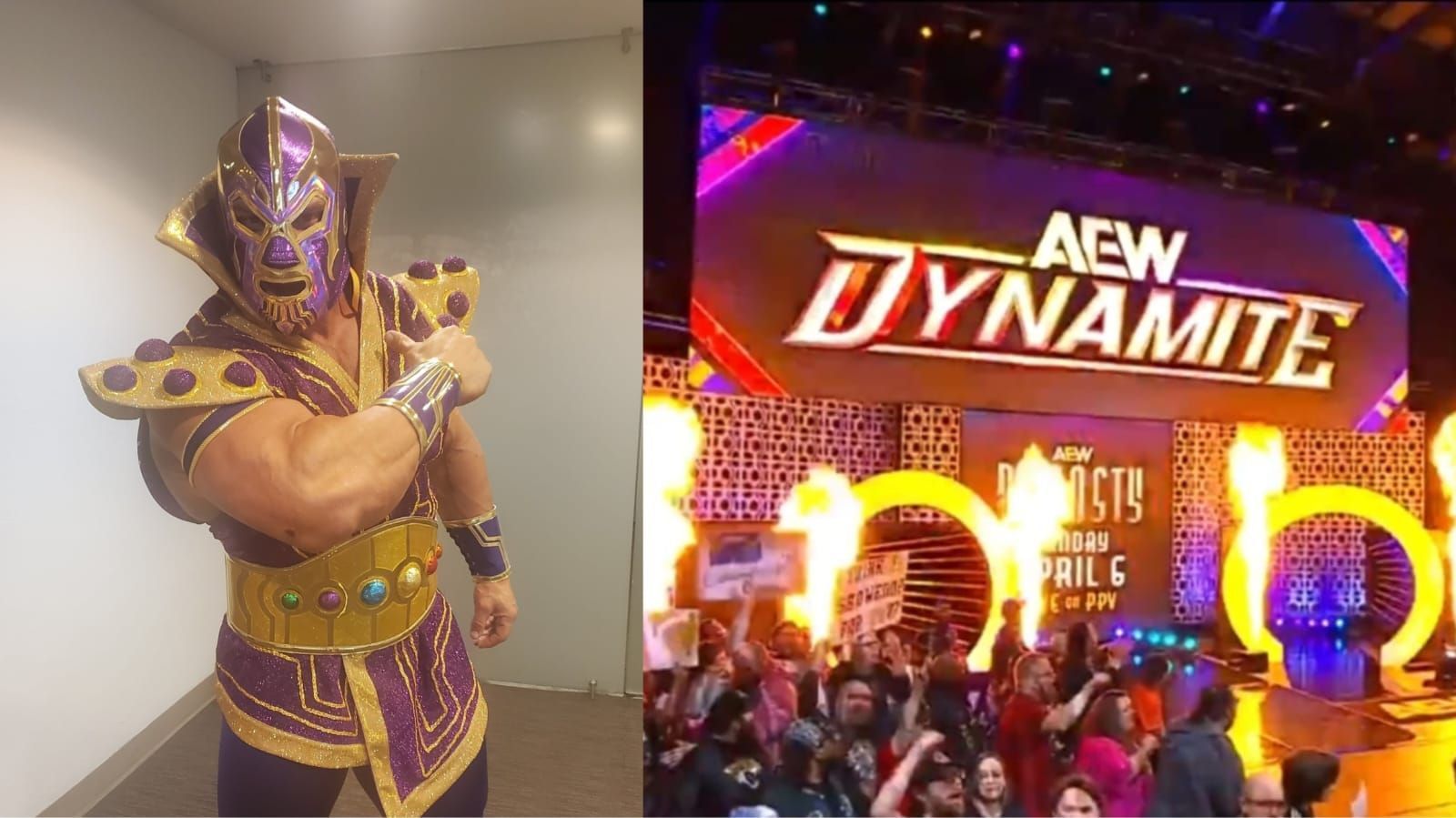 A top star recently posted pictures on social media [Image Credits: star and AEW