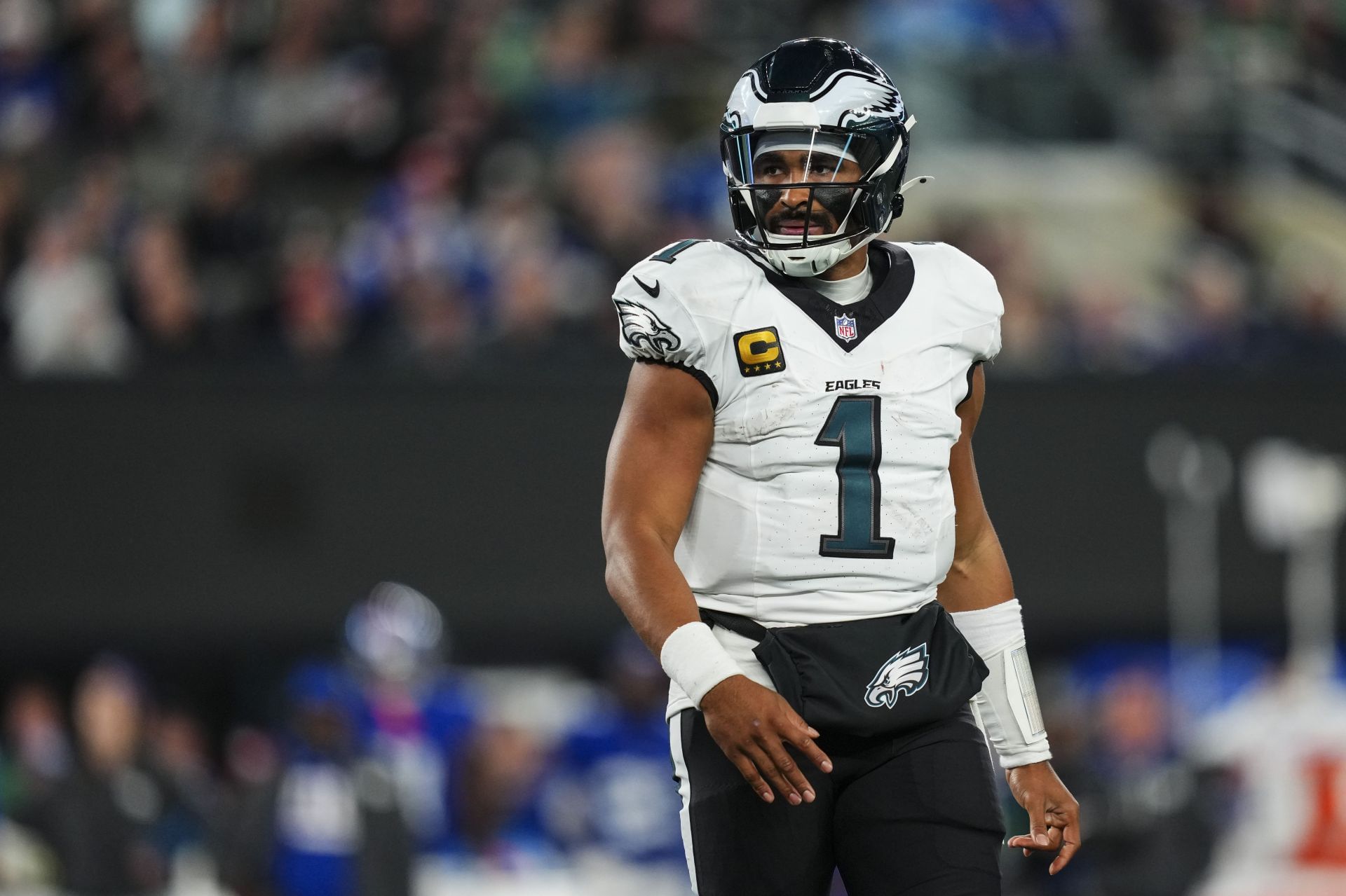 Jalen Hurts at Philadelphia Eagles v New York Giants - Source: Getty