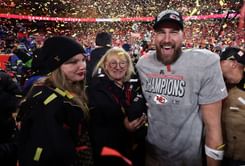 Travis Kelce's mom Donna fills in for Taylor Swift’s absence during Chiefs vs Jaguars with special tribute to popstar